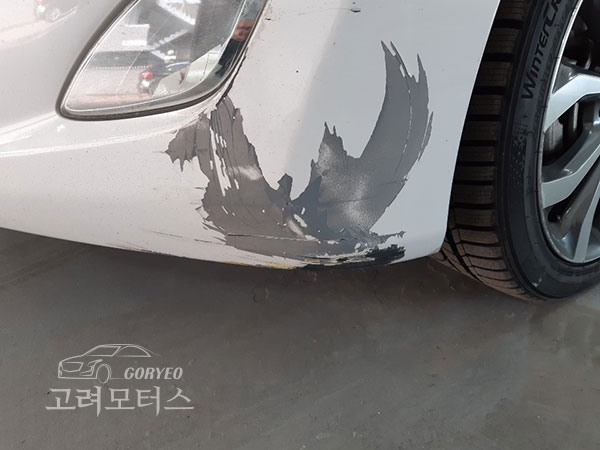 고려모터스 부분도색 사례